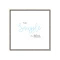 Picture of The Snuggle is Real Blue _GroupedProduct_Square_Mini_ _GroupedProduct_Square_Canvas_Framed_