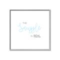 Picture of The Snuggle is Real Blue _GroupedProduct_Square_Mini_ _GroupedProduct_Square_Canvas_Framed_