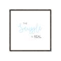 Picture of The Snuggle is Real Blue _GroupedProduct_Square_Mini_ _GroupedProduct_Square_Canvas_Framed_