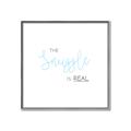 Picture of The Snuggle is Real Blue _GroupedProduct_Square_Mini_ _GroupedProduct_Square_Canvas_Framed_