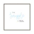 Picture of The Snuggle is Real Blue _GroupedProduct_Square_Mini_ _GroupedProduct_Square_Canvas_Framed_