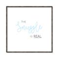 Picture of The Snuggle is Real Blue _GroupedProduct_Square_Mini_ _GroupedProduct_Square_Canvas_Framed_