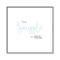 Picture of The Snuggle is Real Blue _GroupedProduct_Square_Mini_ _GroupedProduct_Square_Canvas_Framed_
