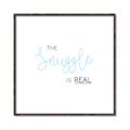 Picture of The Snuggle is Real Blue _GroupedProduct_Square_Mini_ _GroupedProduct_Square_Canvas_Framed_