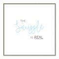 Picture of The Snuggle is Real Blue _GroupedProduct_Square_Mini_ _GroupedProduct_Square_Canvas_Framed_