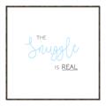 Picture of The Snuggle is Real Blue _GroupedProduct_Square_Mini_ _GroupedProduct_Square_Canvas_Framed_