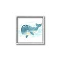 Picture of Baby Blue Whale _GroupedProduct_Square_Mini_ _GroupedProduct_Square_Canvas_Framed_