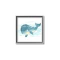 Picture of Baby Blue Whale _GroupedProduct_Square_Mini_ _GroupedProduct_Square_Canvas_Framed_