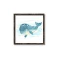 Picture of Baby Blue Whale _GroupedProduct_Square_Mini_ _GroupedProduct_Square_Canvas_Framed_