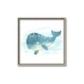 Picture of Baby Blue Whale _GroupedProduct_Square_Mini_ _GroupedProduct_Square_Canvas_Framed_