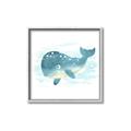 Picture of Baby Blue Whale _GroupedProduct_Square_Mini_ _GroupedProduct_Square_Canvas_Framed_