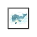 Picture of Baby Blue Whale _GroupedProduct_Square_Mini_ _GroupedProduct_Square_Canvas_Framed_