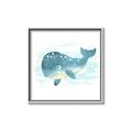 Picture of Baby Blue Whale _GroupedProduct_Square_Mini_ _GroupedProduct_Square_Canvas_Framed_