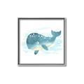 Picture of Baby Blue Whale _GroupedProduct_Square_Mini_ _GroupedProduct_Square_Canvas_Framed_