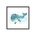 Picture of Baby Blue Whale _GroupedProduct_Square_Mini_ _GroupedProduct_Square_Canvas_Framed_