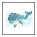 Picture of Baby Blue Whale _GroupedProduct_Square_Mini_ _GroupedProduct_Square_Canvas_Framed_