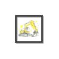Picture of Construction Trucks I  _GroupedProduct_Square_Mini_ _GroupedProduct_Square_Canvas_Framed_