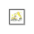 Picture of Construction Trucks I  _GroupedProduct_Square_Mini_ _GroupedProduct_Square_Canvas_Framed_