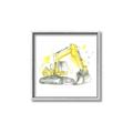 Picture of Construction Trucks I  _GroupedProduct_Square_Mini_ _GroupedProduct_Square_Canvas_Framed_