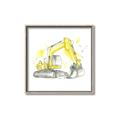 Picture of Construction Trucks I  _GroupedProduct_Square_Mini_ _GroupedProduct_Square_Canvas_Framed_