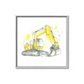 Picture of Construction Trucks I  _GroupedProduct_Square_Mini_ _GroupedProduct_Square_Canvas_Framed_