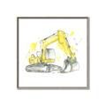 Picture of Construction Trucks I  _GroupedProduct_Square_Mini_ _GroupedProduct_Square_Canvas_Framed_