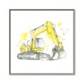 Picture of Construction Trucks I  _GroupedProduct_Square_Mini_ _GroupedProduct_Square_Canvas_Framed_