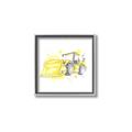 Picture of Construction Trucks II _GroupedProduct_Square_Mini_ _GroupedProduct_Square_Canvas_Framed_