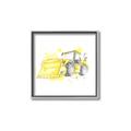 Picture of Construction Trucks II _GroupedProduct_Square_Mini_ _GroupedProduct_Square_Canvas_Framed_
