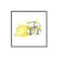 Picture of Construction Trucks II _GroupedProduct_Square_Mini_ _GroupedProduct_Square_Canvas_Framed_