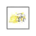 Picture of Construction Trucks II _GroupedProduct_Square_Mini_ _GroupedProduct_Square_Canvas_Framed_