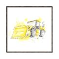 Picture of Construction Trucks II _GroupedProduct_Square_Mini_ _GroupedProduct_Square_Canvas_Framed_
