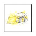 Picture of Construction Trucks II _GroupedProduct_Square_Mini_ _GroupedProduct_Square_Canvas_Framed_