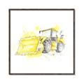 Picture of Construction Trucks II _GroupedProduct_Square_Mini_ _GroupedProduct_Square_Canvas_Framed_