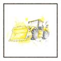 Picture of Construction Trucks II _GroupedProduct_Square_Mini_ _GroupedProduct_Square_Canvas_Framed_