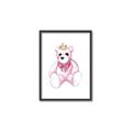 Picture of Pink Teddy _GroupedProduct_Rectangle_Portrait_Mini_ _GroupedProduct_Rectangle_Portrait_Canvas_Framed_