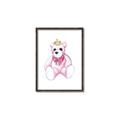 Picture of Pink Teddy _GroupedProduct_Rectangle_Portrait_Mini_ _GroupedProduct_Rectangle_Portrait_Canvas_Framed_