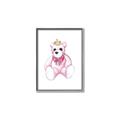 Picture of Pink Teddy _GroupedProduct_Rectangle_Portrait_Mini_ _GroupedProduct_Rectangle_Portrait_Canvas_Framed_