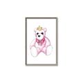 Picture of Pink Teddy _GroupedProduct_Rectangle_Portrait_Mini_ _GroupedProduct_Rectangle_Portrait_Canvas_Framed_