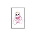 Picture of Pink Teddy _GroupedProduct_Rectangle_Portrait_Mini_ _GroupedProduct_Rectangle_Portrait_Canvas_Framed_