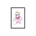Picture of Pink Teddy _GroupedProduct_Rectangle_Portrait_Mini_ _GroupedProduct_Rectangle_Portrait_Canvas_Framed_