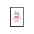 Picture of Pink Teddy _GroupedProduct_Rectangle_Portrait_Mini_ _GroupedProduct_Rectangle_Portrait_Canvas_Framed_