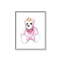 Picture of Pink Teddy _GroupedProduct_Rectangle_Portrait_Mini_ _GroupedProduct_Rectangle_Portrait_Canvas_Framed_