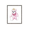 Picture of Pink Teddy _GroupedProduct_Rectangle_Portrait_Mini_ _GroupedProduct_Rectangle_Portrait_Canvas_Framed_