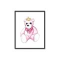 Picture of Pink Teddy _GroupedProduct_Rectangle_Portrait_Mini_ _GroupedProduct_Rectangle_Portrait_Canvas_Framed_