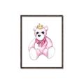 Picture of Pink Teddy _GroupedProduct_Rectangle_Portrait_Mini_ _GroupedProduct_Rectangle_Portrait_Canvas_Framed_