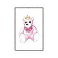Picture of Pink Teddy _GroupedProduct_Rectangle_Portrait_Mini_ _GroupedProduct_Rectangle_Portrait_Canvas_Framed_