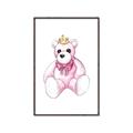 Picture of Pink Teddy _GroupedProduct_Rectangle_Portrait_Mini_ _GroupedProduct_Rectangle_Portrait_Canvas_Framed_