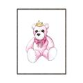 Picture of Pink Teddy _GroupedProduct_Rectangle_Portrait_Mini_ _GroupedProduct_Rectangle_Portrait_Canvas_Framed_