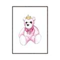 Picture of Pink Teddy _GroupedProduct_Rectangle_Portrait_Mini_ _GroupedProduct_Rectangle_Portrait_Canvas_Framed_